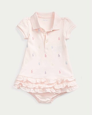 Vestido Infantil Ralph Lauren Pink 310676237003