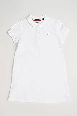 Vestido Tommy Hilfiger White 6800763884