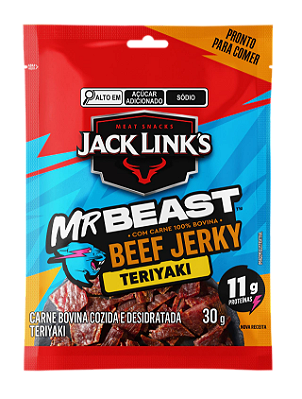 BEEF JERKY TERIYAKI BR 30g MR BEAST