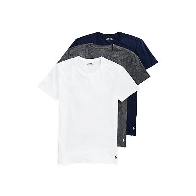 Kit 3 Camisetas Ralph Lauren 714830304005