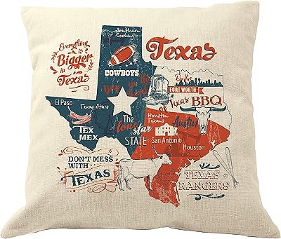 Capa Almofada Texas
