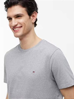 Camiseta Tommy Hilfiger MW0MW37268 Medium Grey Heather