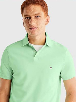 Polo Tommy Hilfiger MW0MW32346 Mint Gel