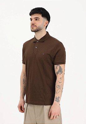 Polo Tommy Hilfiger MW0MW39994 Pure Brown