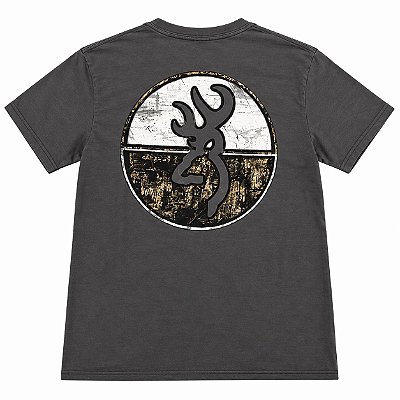 Camiseta Browning 126898371 Charcoal