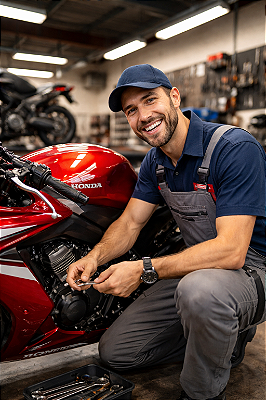 Troca do Kit Transmissao XRE300/Twister/CB300/Lander/Fazer250