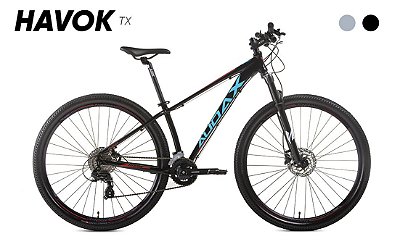 Bicicleta AUDAX Havok TX 17' 24 Velocidades Componentes Shimano 2021