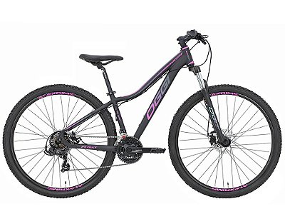 Bicicleta Oggi Float Sport Preto/Pink 21v Shimano