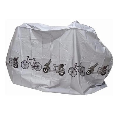 Capa Impermeável Proteção Bicicleta Chuva Scooter Bike