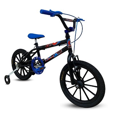 Bicicleta Aro 16 DNZ FLY Infantil Com Rodinhas