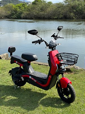 Scooter Elétrica DUOS Eko-7 600W - Vermelho