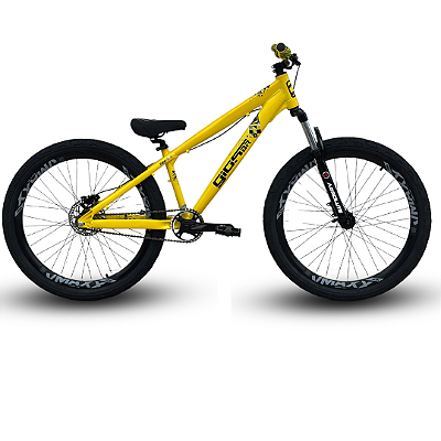 Bicicleta Gios 4TRIX - Freio MT200 - Single Speed - Amarelo