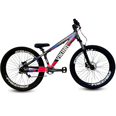 Bicicleta Vikingx TUFF 25 - Freio Hidraulico Single Speed