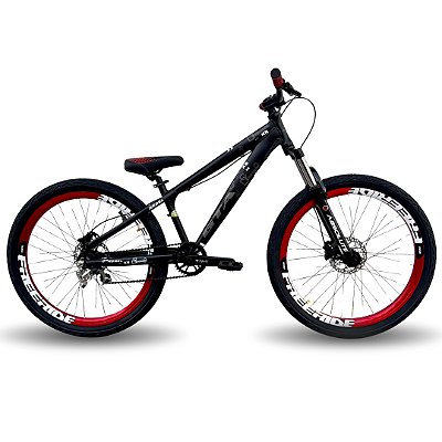 Bicicleta Gta Rebel Grau Sem Marchas Freio Hidraulico