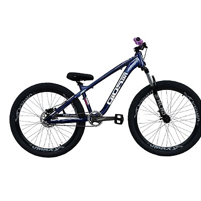 Bicicleta Gios 4FREAKS aro 26 Wheeling Grau Freio MT200 Azul/Prata