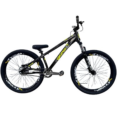 Bicicleta Gios FRS aro 26 Cubo Barulhento Grau Preto/Neon