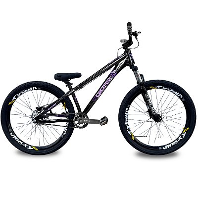 Bicicleta Gios FRS aro 26 Cubo Barulhento Grau Preto/Roxo