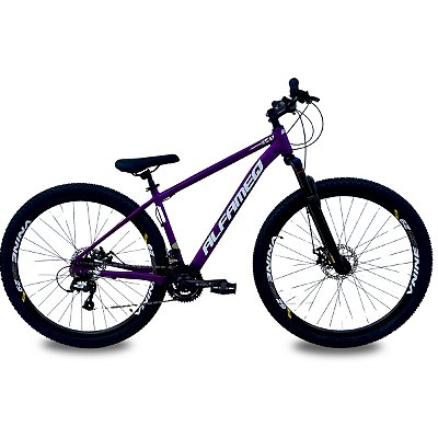 Bicicleta Alfameq aro 29 21v Roxo/Branco 2026