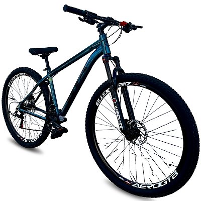 Bicicleta GTA START aro 29 -> 24v SHIMANO + Cubo K7 + Freio Hidraulico Verde Perolizado 2026