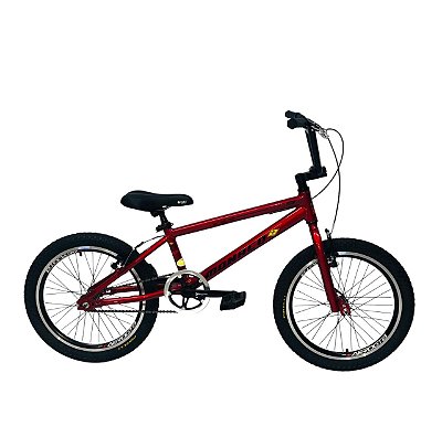 Bicicleta Mônaco Cross Série 9 Vermelho Aro 20 Alumínio