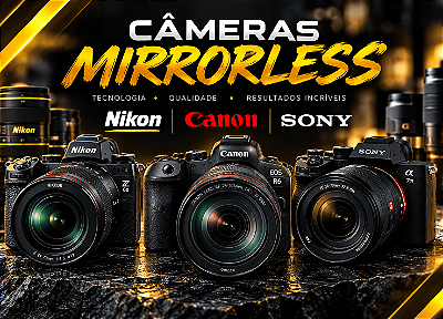 Câmera Mirrorless