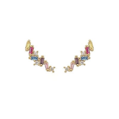 Ear Cuff Colors no banho ouro 18k