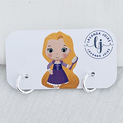 Brinco Mini Argolinha Lisa Prata 925