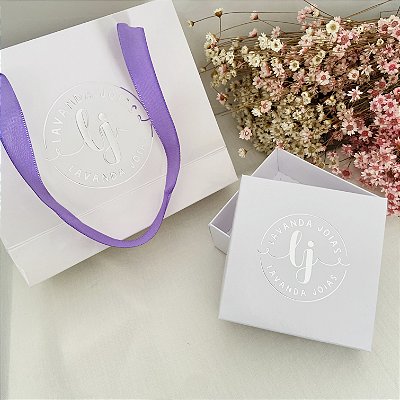 Embalagem para Presente Lavanda Joias