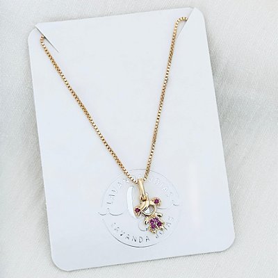 Colar Filha banho Ouro 18k