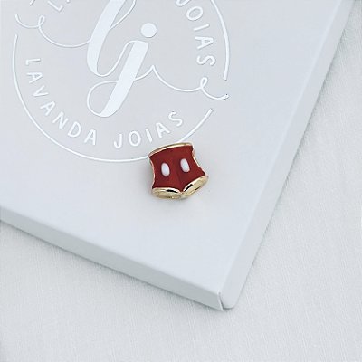 Berloque Disney  em banho Ouro 18k