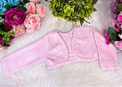 Bolero Rosa Bebê