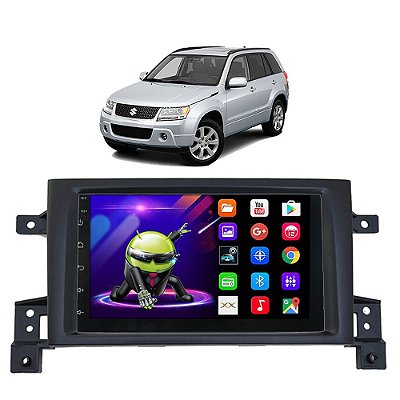Kit Multimídia Android Suzuki Grand Vitara (2005-2015)  7'' Polegadas 1-16GB GPS TV Online Bluetooth WiFi