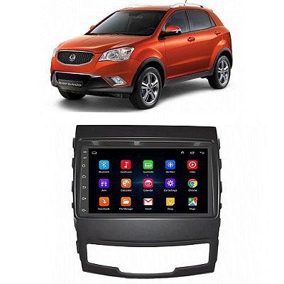 Kit Multimídia Android Kia Korando (2010-2013) 7'' Polegadas 1-16GB GPS TV Online Bluetooth WiFi