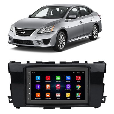 Kit Multimídia Android Nissan Altima (2013-2014) 7'' Polegadas 1-16GB GPS TV Online Bluetooth WiFi
