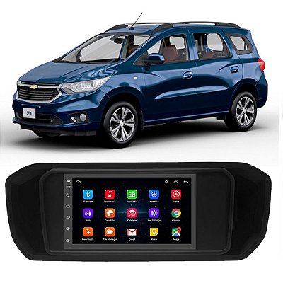 Kit Multimídia Android Spin (2018-2024) 7'' Polegadas 1-16GB GPS TV Online Bluetooth WiFi
