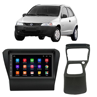 Kit Multimídia Android Chevrolet Celta (2000-2005) 7'' Polegadas 1-16GB GPS TV Online Bluetooth WiFi