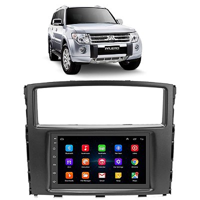 Kit Multimídia Android Pajero Full (2008-2021) 7'' Polegadas 1-16GB GPS TV Online Bluetooth WiFi