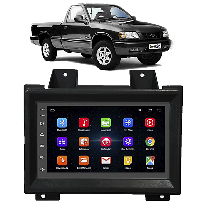 Kit Multimídia Android Chevrolet S10 Blazer (1995-2000) 7'' Polegadas 1-16GB GPS TV Online Bluetooth WiFi