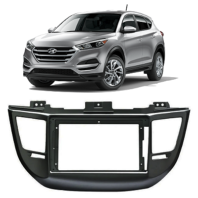 MOLDURA PAINEL Hyundai TUCSON 2017-2024 9" Polegadas