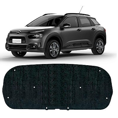 Forro Capo Citroen C4 Cactus 2018-2021 Revestimento Manta Autocolante Isolante Térmico + Presilhas