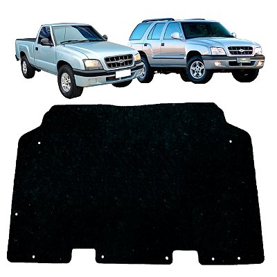 Forro Capo Chevrolet Blazer S10 2001-2011 Revestimento Manta Autocolante Isolante Térmico + Presilhas