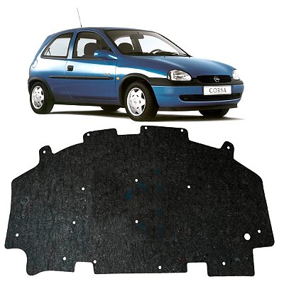 Forro Capo Chevrolet Corsa 1995-2001 Revestimento Manta Autocolante Isolante Térmico + Presilhas