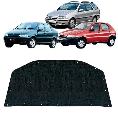 Forro Capo Fiat Palio Fire Siena 2001-2006 Revestimento Manta Autocolante Isolante Térmico + Presilhas