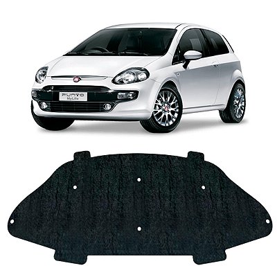 Forro Capo Fiat Punto 2007-2017 Manta Autocolante Isolante + Presilhas