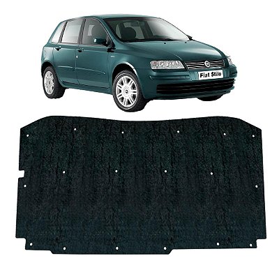 Forro Capo Fiat Stile 2002-2011 Manta Autocolante Isolante termoacustico + Presilhas