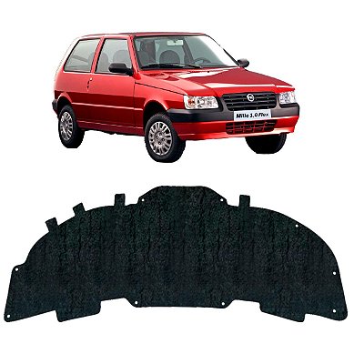Forro Capo Fiat Uno Way Vivace 2011-2020 Manta Autocolante Isolante + Presilhas
