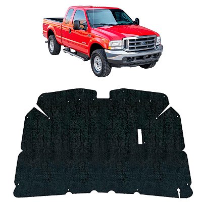 Forro Capo Ford F250 F4000 1999 2024 Manta Autocolante Isolante termoacustico + Presilhas