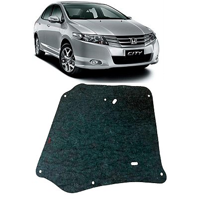 Forro Capo Honda City 2009-2014 Revestimento Manta Autocolante Isolante Térmico + Presilhas