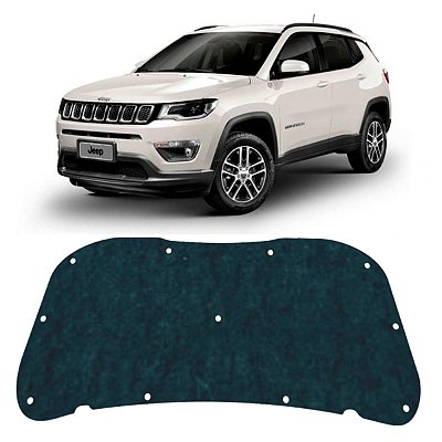 Forro Capo Jeep Compass 2016-2022 Manta Autocolante Isolante + Presilhas