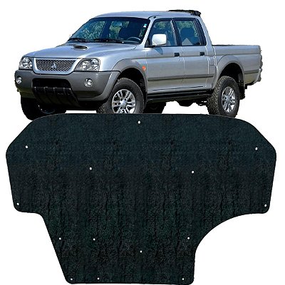 Forro Capo Mitsubishi L200 1995-2006 Manta Autocolante Isolante + Presilhas